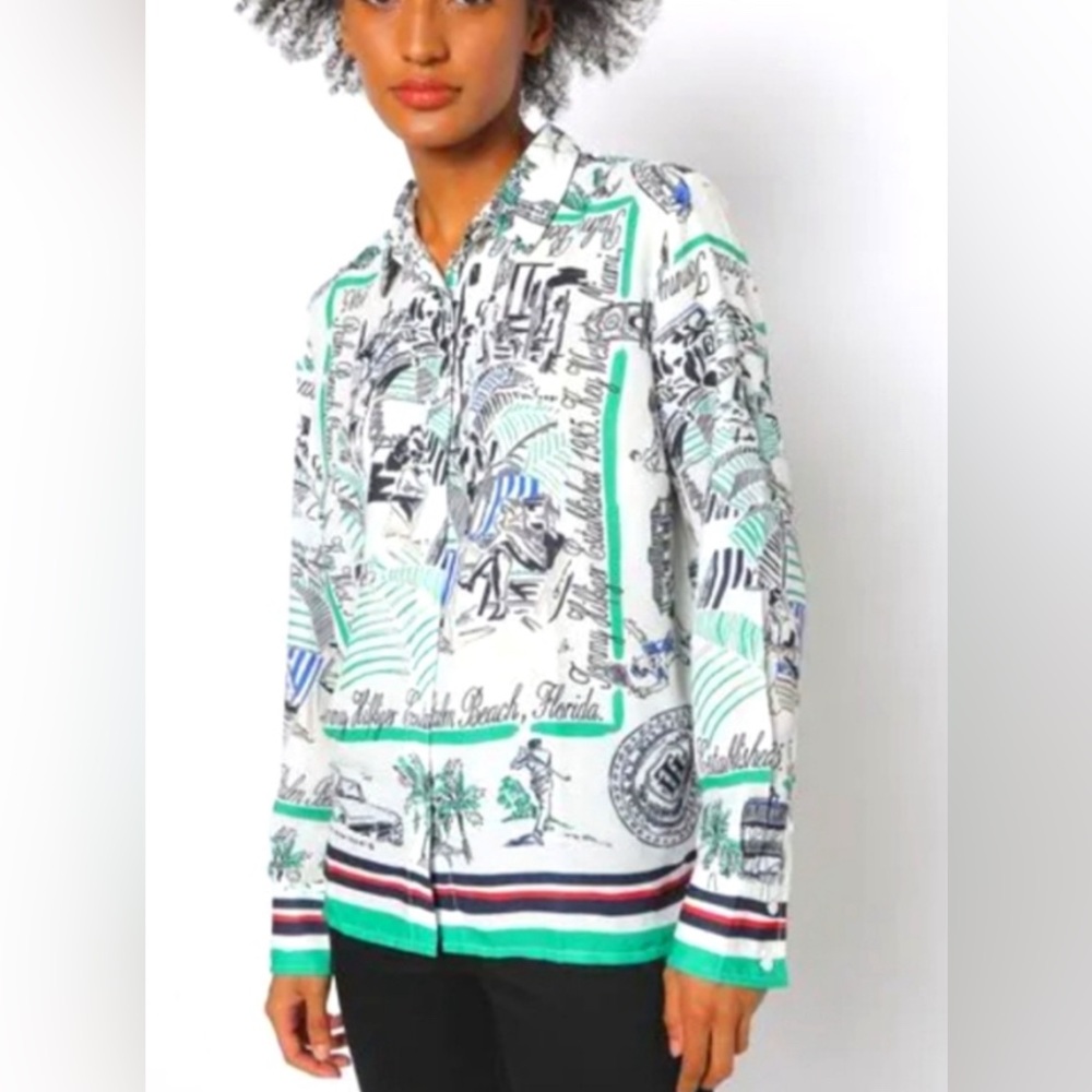Tommy Hilfiger Multicolor Graphic Blouse